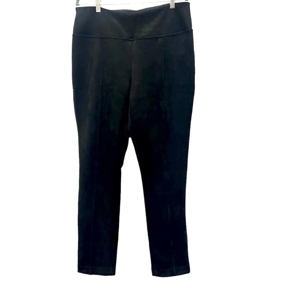 Andrew Marc pull up stretch black pants 90% polyester 10% cotton size L